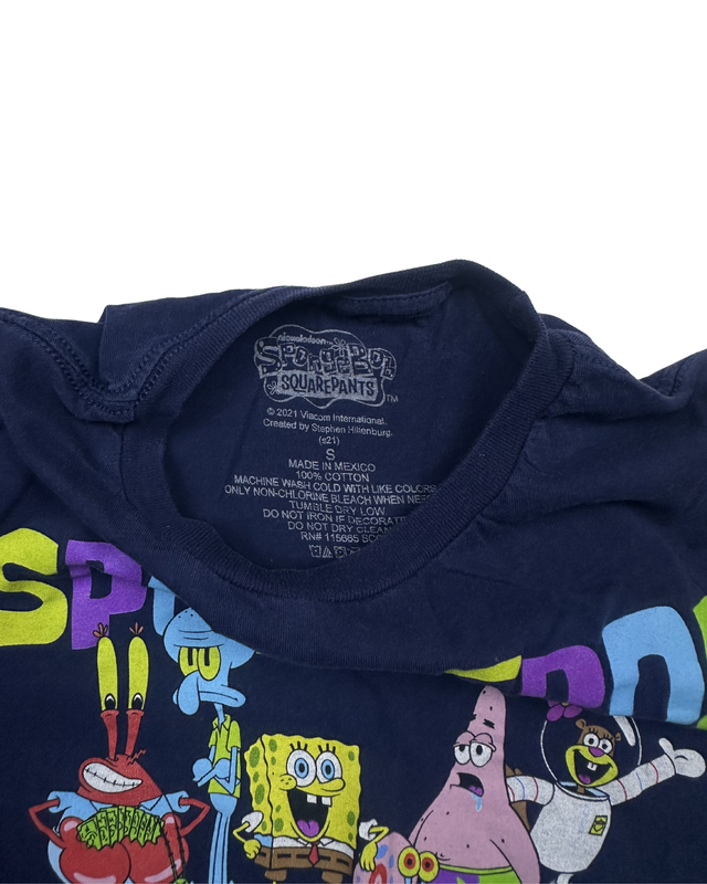SpongeBob SquarePants Graphic T-Shirt (Small)