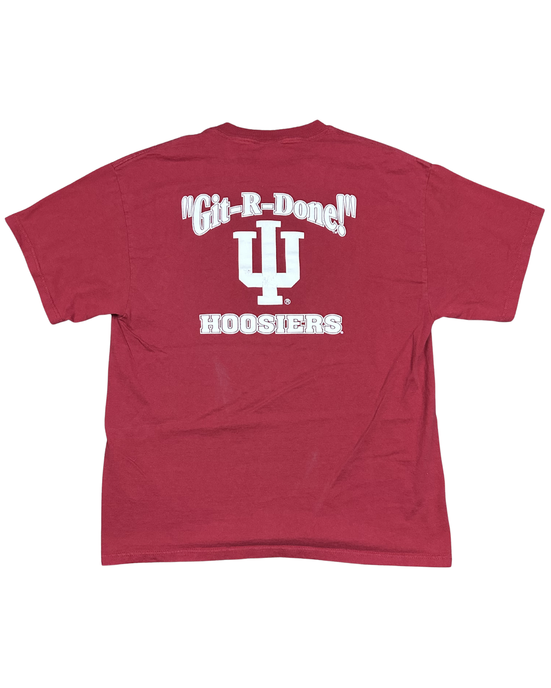 Indiana University Hoosiers "Git-R-Done!" T-Shirt (XL)