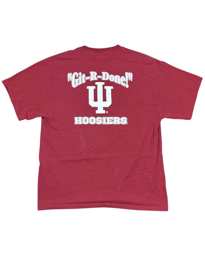 Indiana University Hoosiers "Git-R-Done!" T-Shirt (XL)