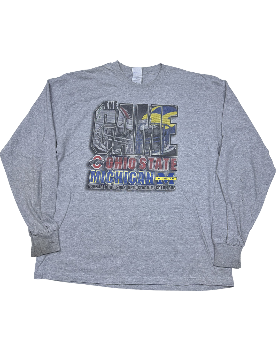 The Game Ohio State vs. Michigan Long Sleeve T-Shirt (XL)