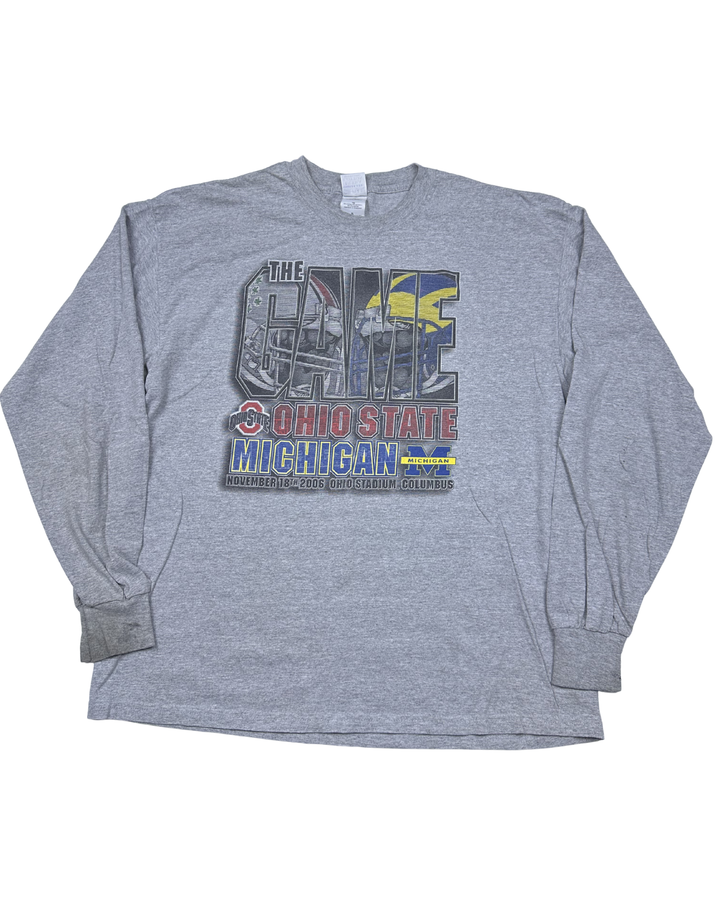 The Game Ohio State vs. Michigan Long Sleeve T-Shirt (XL)