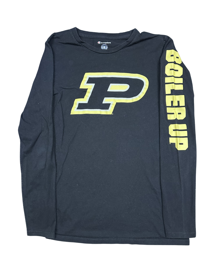 Champion Purdue Boilermakers Boiler Up Long Sleeve T-Shirt (Women's Medium)