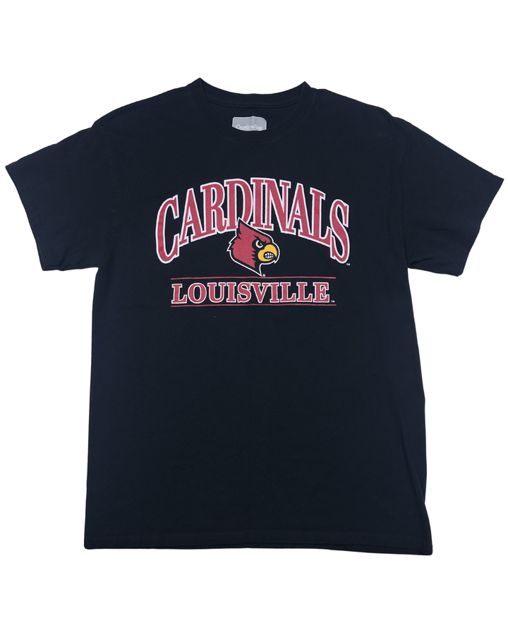 Captivating Louisville Cardinals Graphic T-Shirt (Medium)