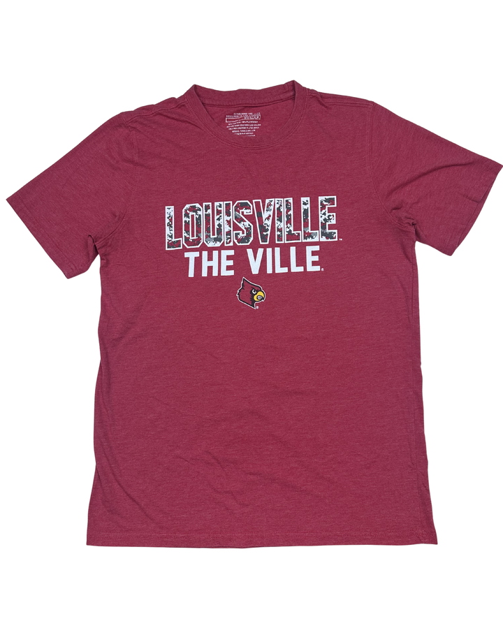 Louisville Cardinals The Ville Graphic T-Shirt (Medium)