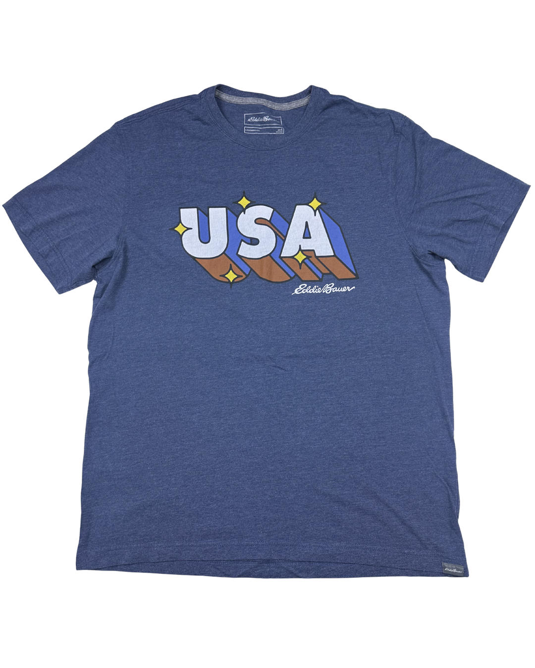 Eddie Bauer USA Graphic T-Shirt (large)