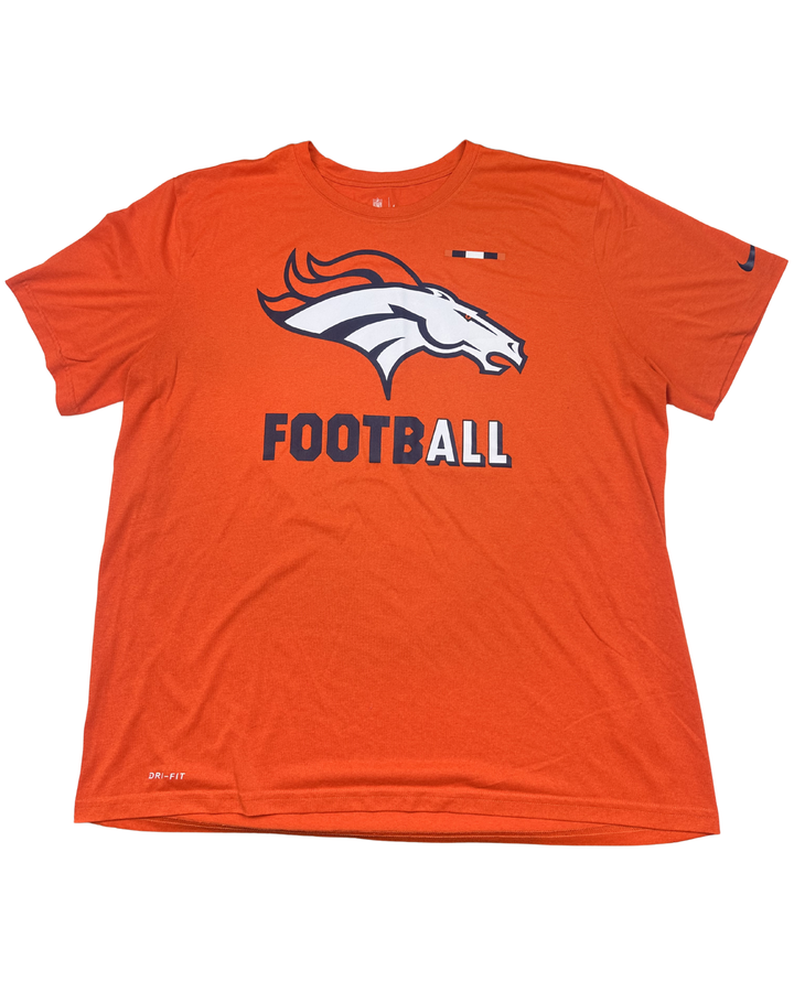 Denver Broncos Nike Dri-FIT Football T-Shirt (2XL)