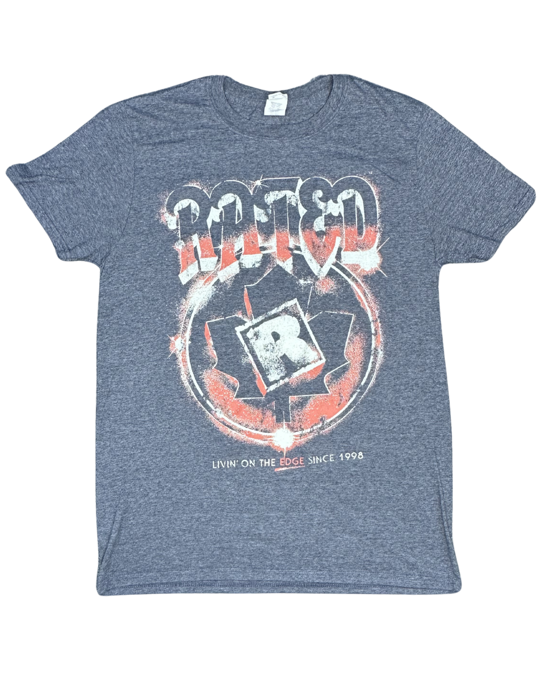 Rodeo Livin' On The Edge Since 1998 Graphic T-Shirt (Large)