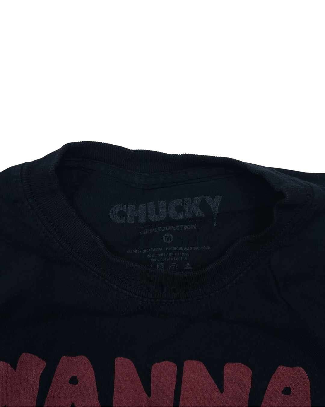 Chucky Wanna Play Graphic T-Shirt (medium)