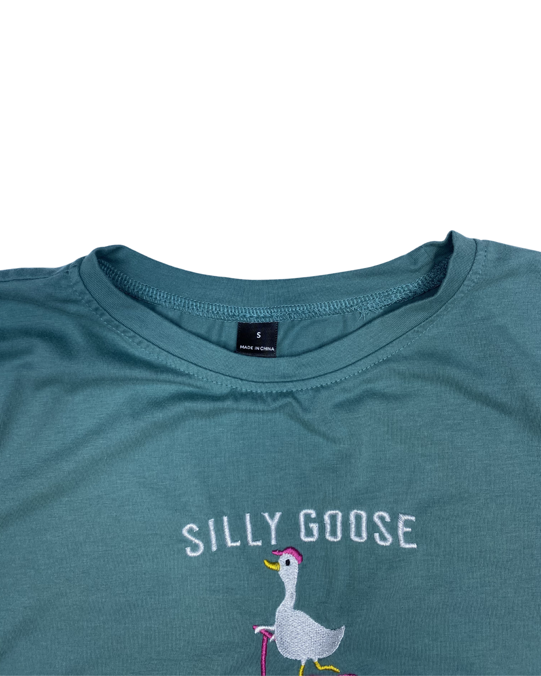 Silly Goose on the Loose Graphic T-Shirt (Small)