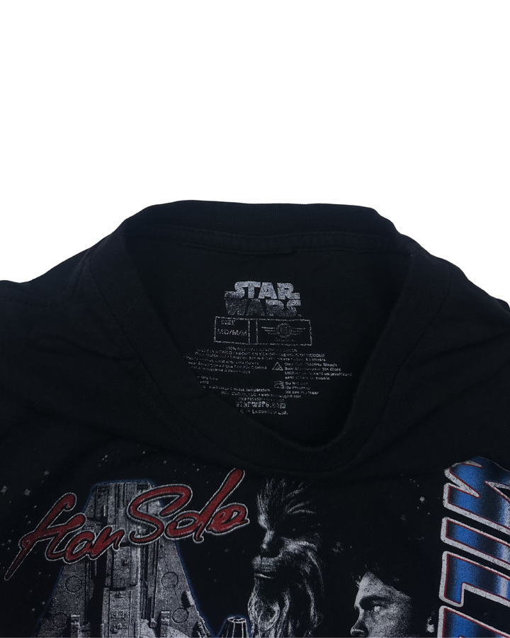 Star Wars Han Solo Millennium Falcon Graphic T-Shirt (medium)