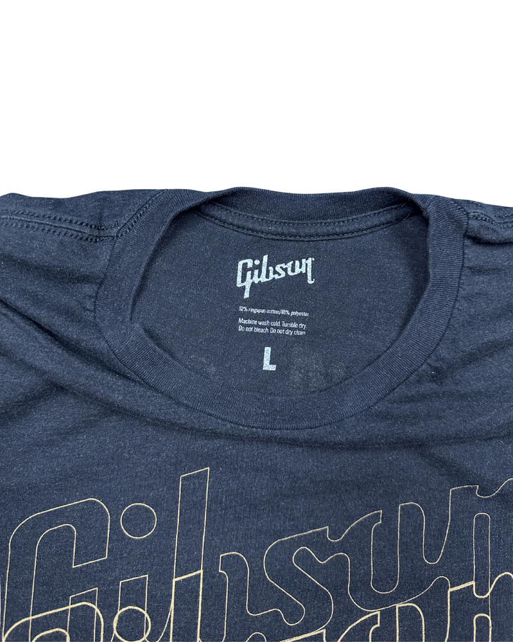 Gibson Guitar Brand Graphic T-Shirt - Tag