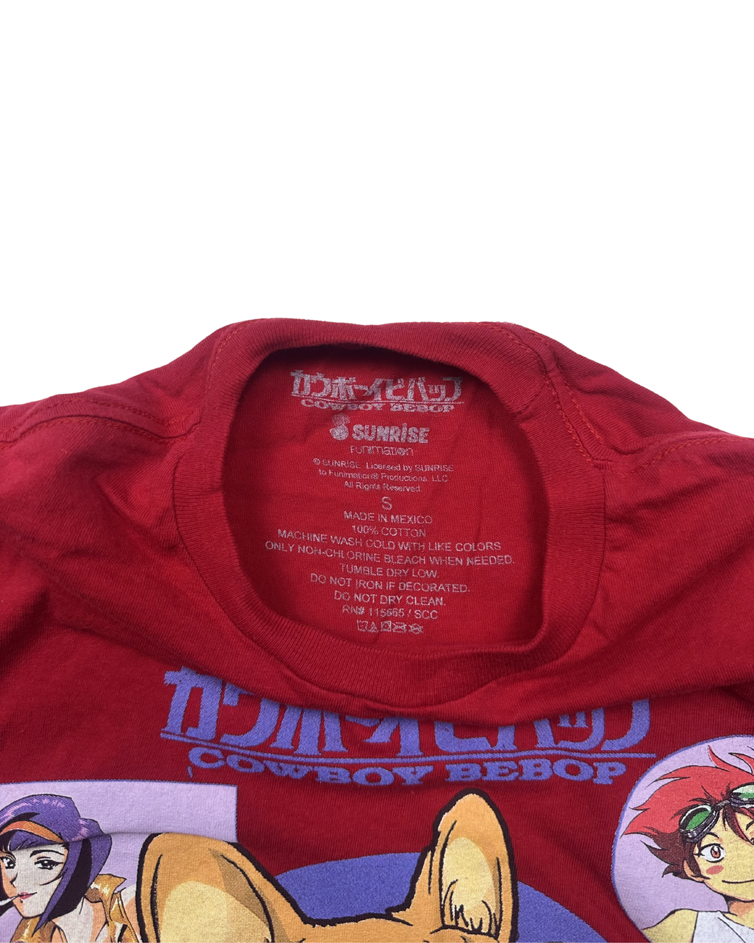 Cowboy Bebop Anime Graphic T-Shirt (small)