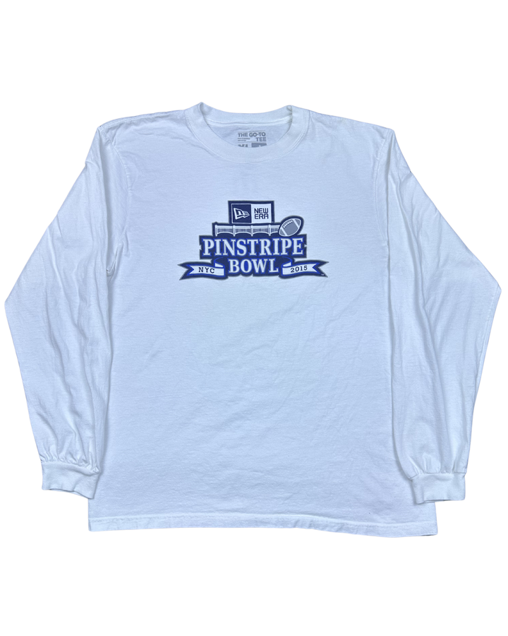 Adidas New Era Pinstripe Bowl NYC 2015 Indiana University Long Sleeve T-Shirt (XL)