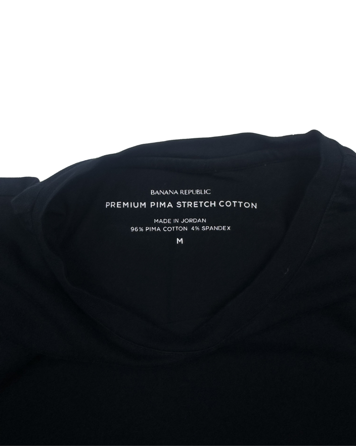 Banana Republic Premium Pima Stretch Cotton T-Shirt (Medium)