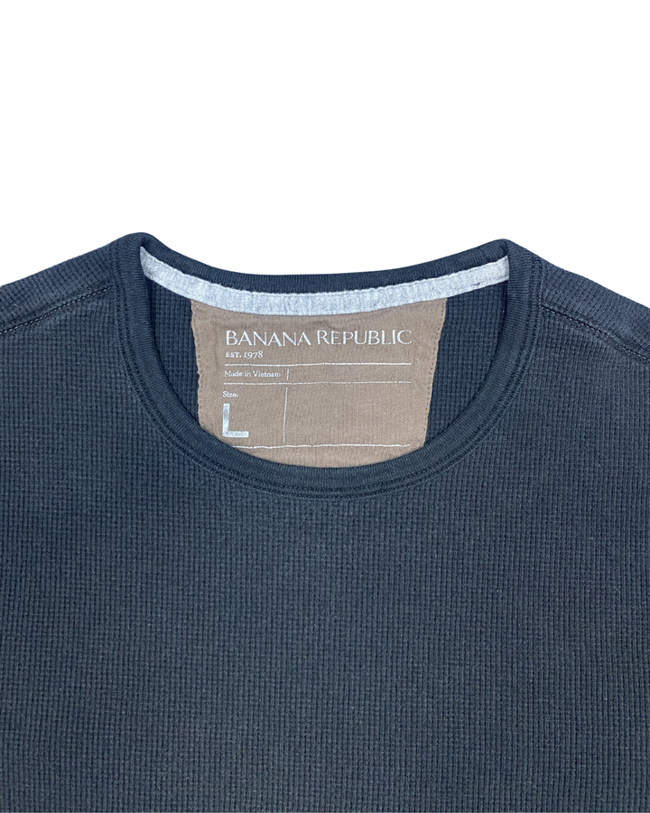 Banana Republic Thermal Long Sleeve T-Shirt (Large)