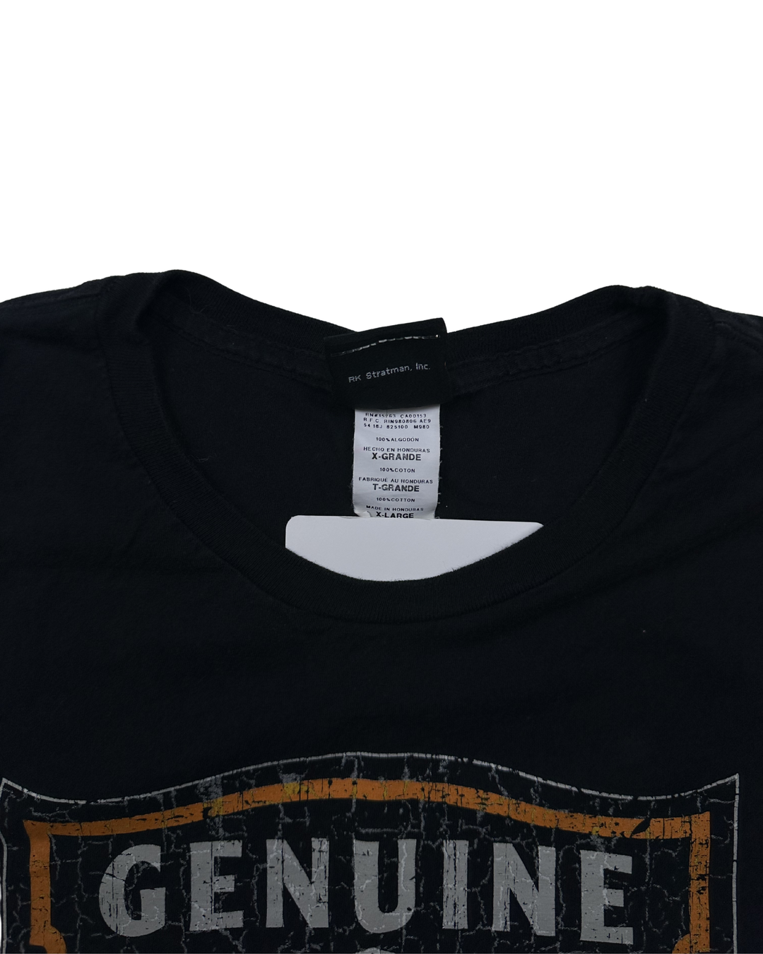 Mann's Harley-Davidson Genuine Motor Oil Graphic T-Shirt (XL)