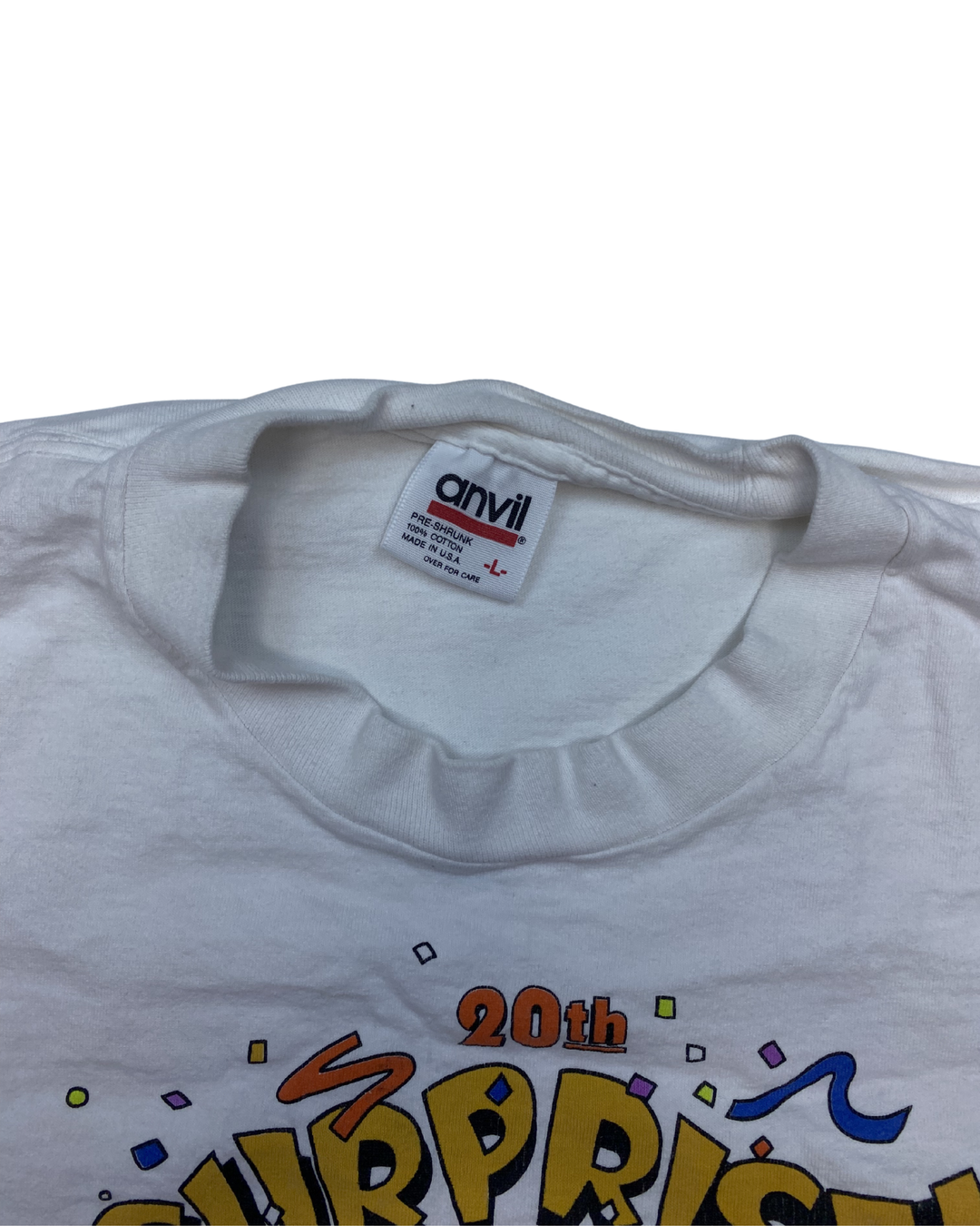 Indianapolis 500 Minnie Marathon 20th Surprise Party Long Sleeve T-Shirt (Large)