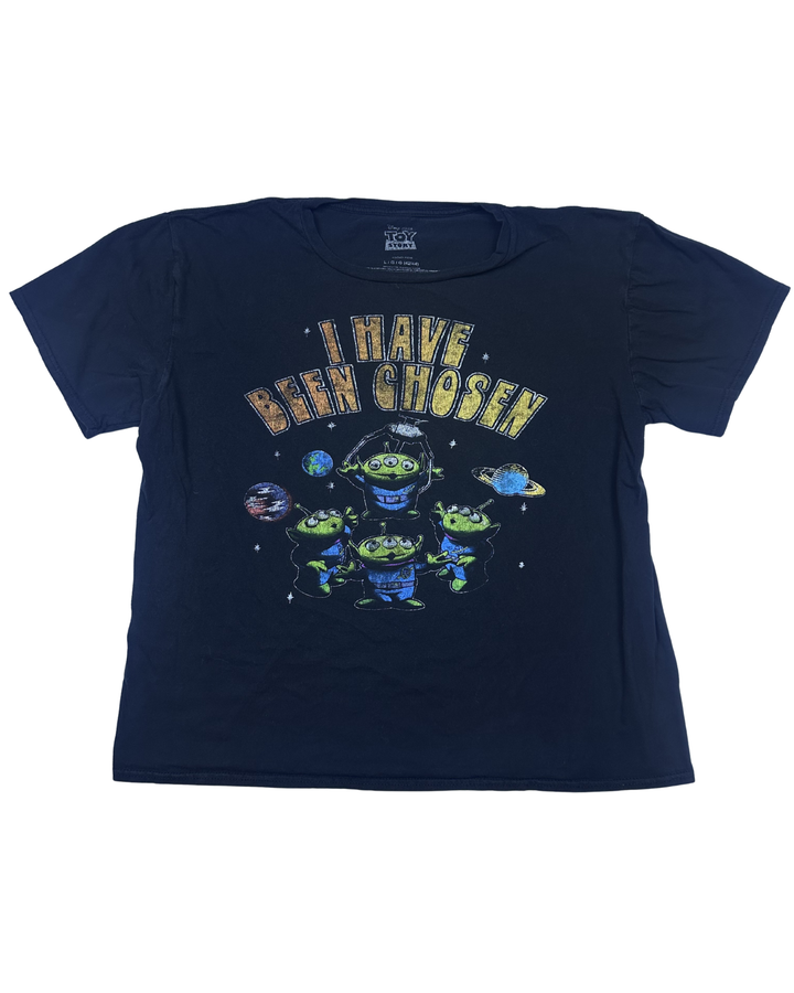 Disney Pixar Toy Story Aliens I Have Been Chosen Graphic T-Shirt (Large)