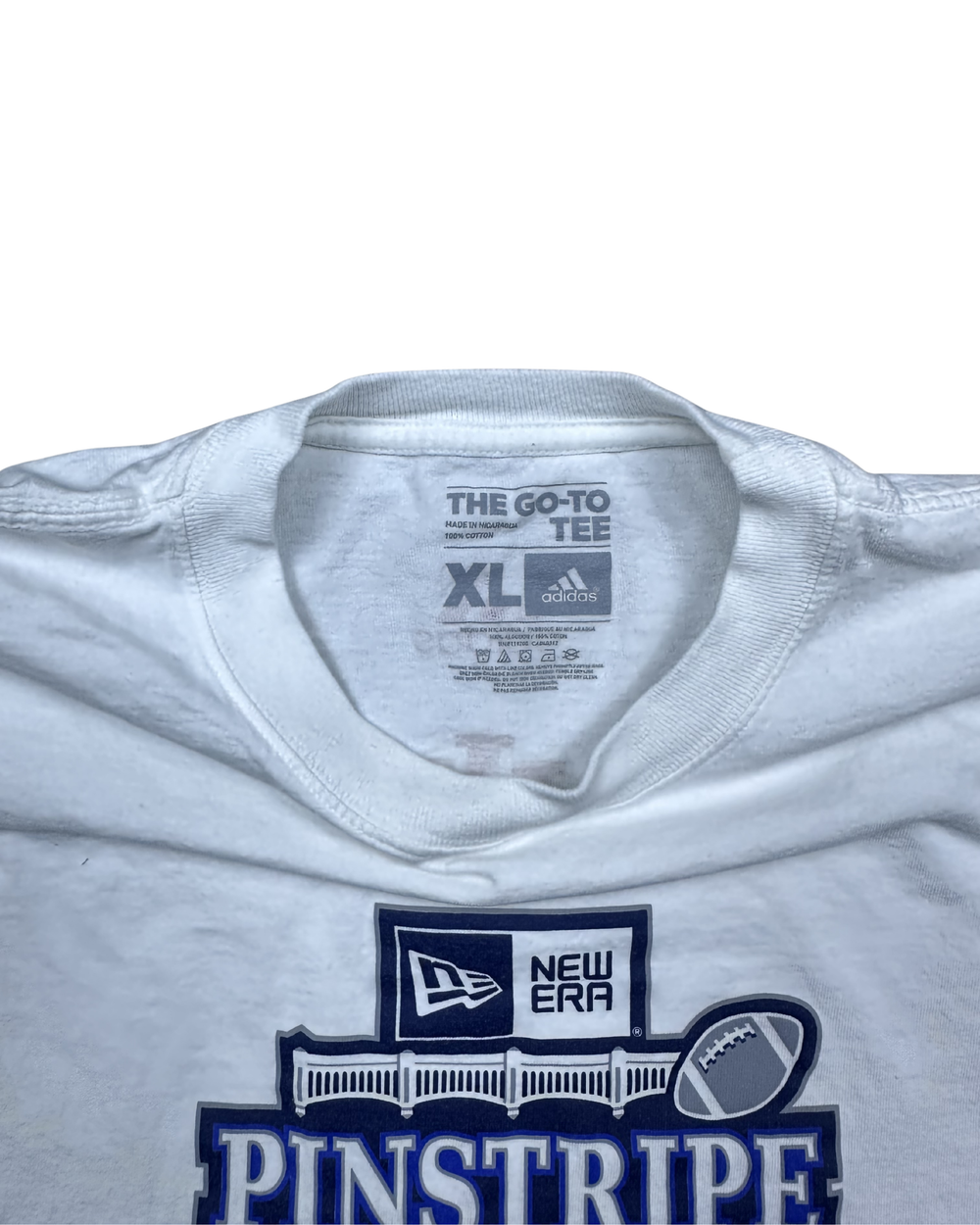 Adidas New Era Pinstripe Bowl NYC 2015 Indiana University Long Sleeve T-Shirt (XL)