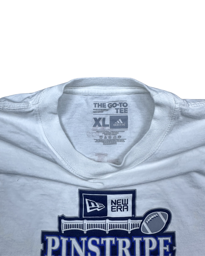 Adidas New Era Pinstripe Bowl NYC 2015 Indiana University Long Sleeve T-Shirt (XL)