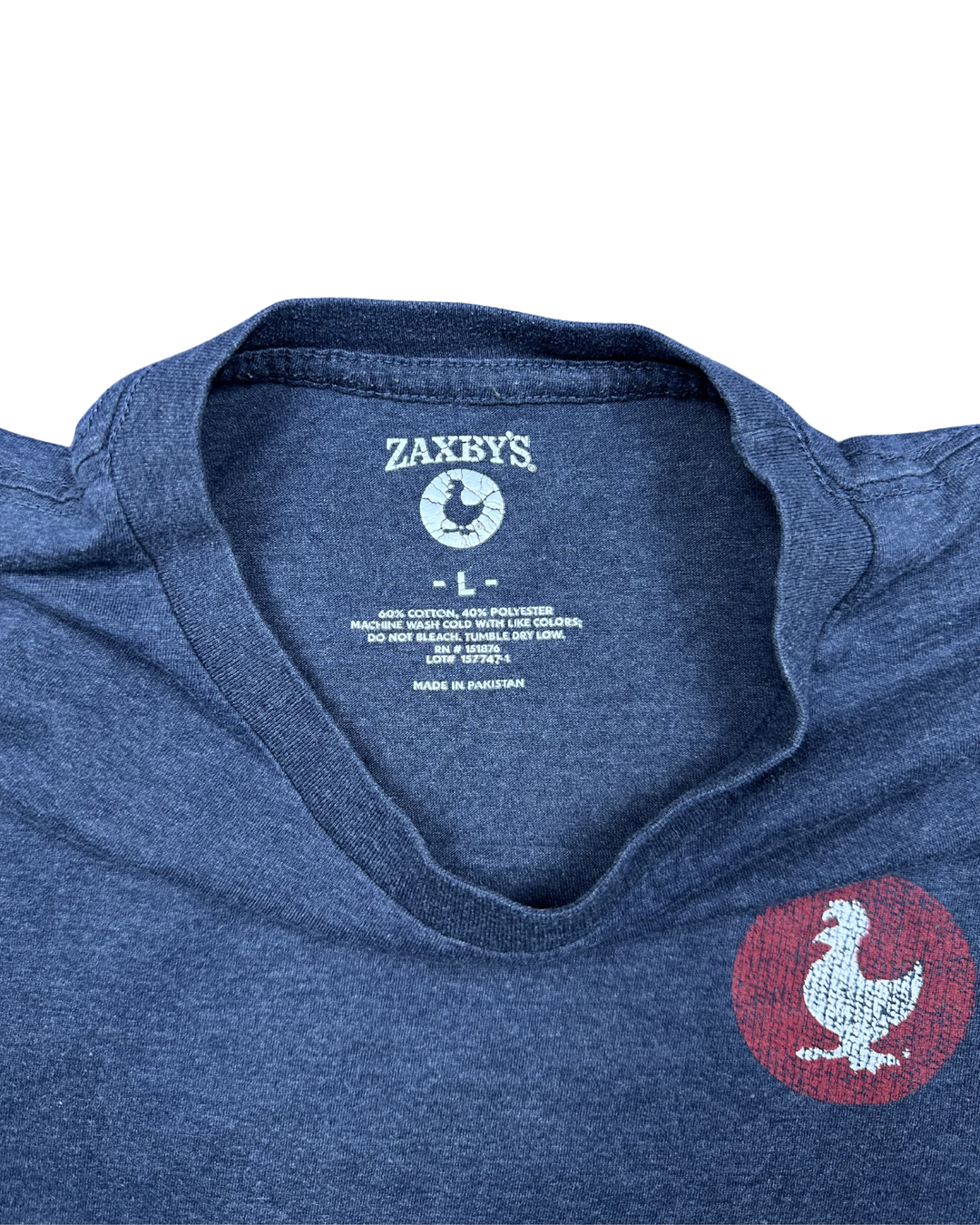 Zaxby's "Not All Who Wander Are Sauced" Pocket T-Shirt (Large)