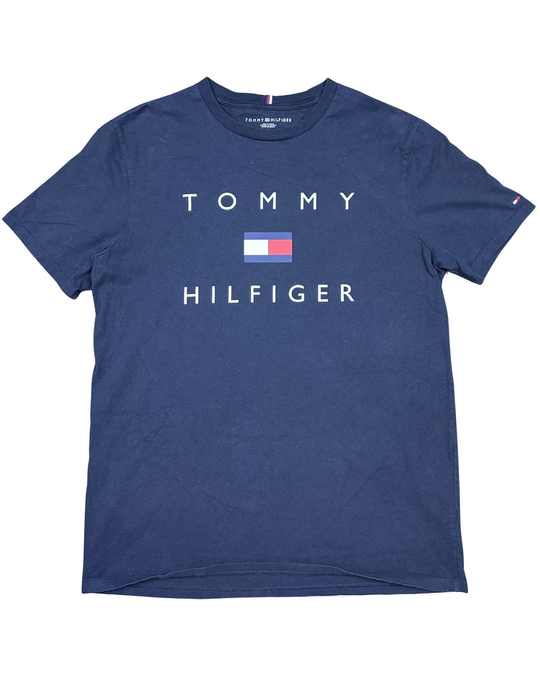 Tommy Hilfiger Flag Logo T-Shirt (Medium)