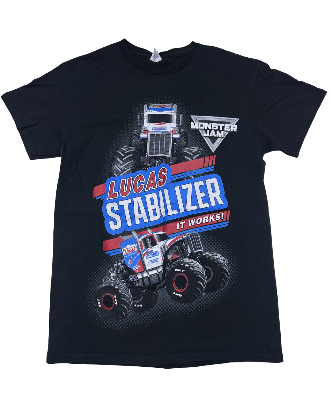 Monster Jam Lucas Stabilizer Graphic T-Shirt (small)