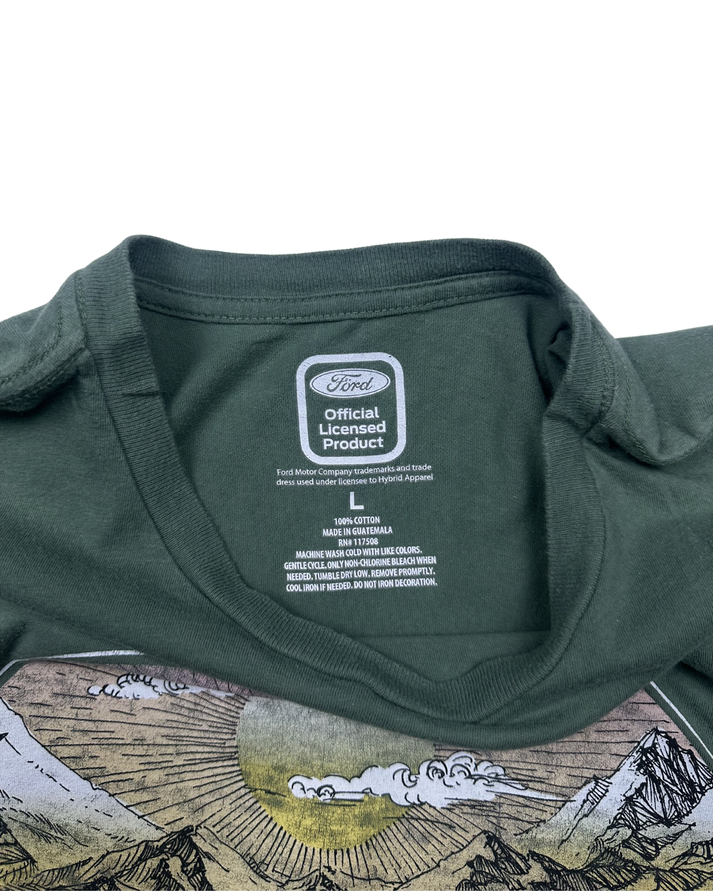 Ford Mustang Road Trip Graphic T-Shirt (Medium)