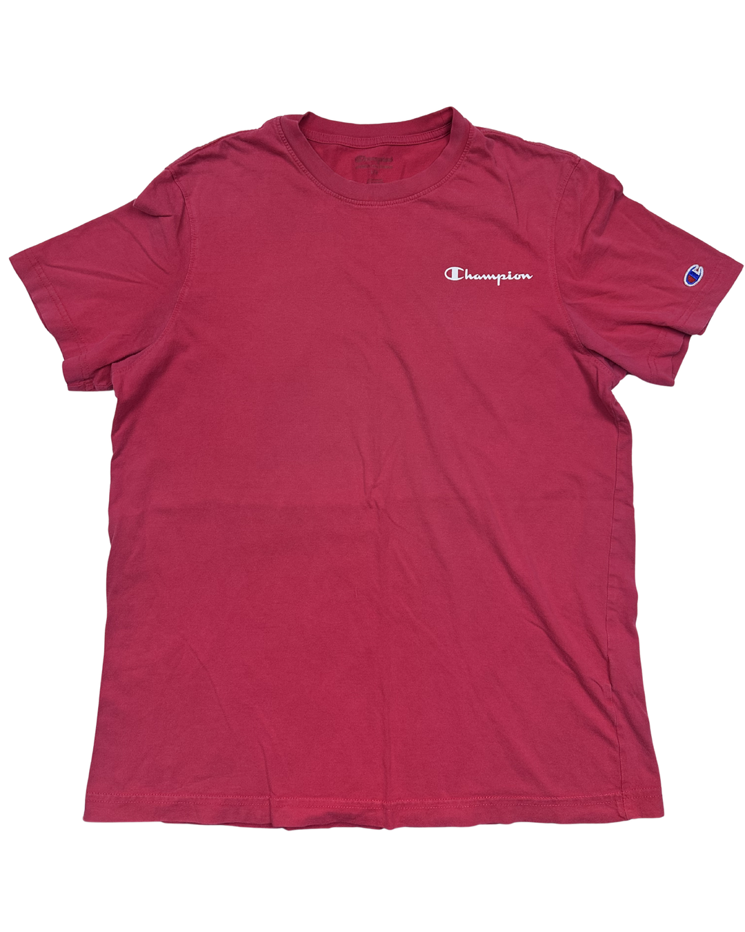 Champion Script Logo T-Shirt Berry (large)