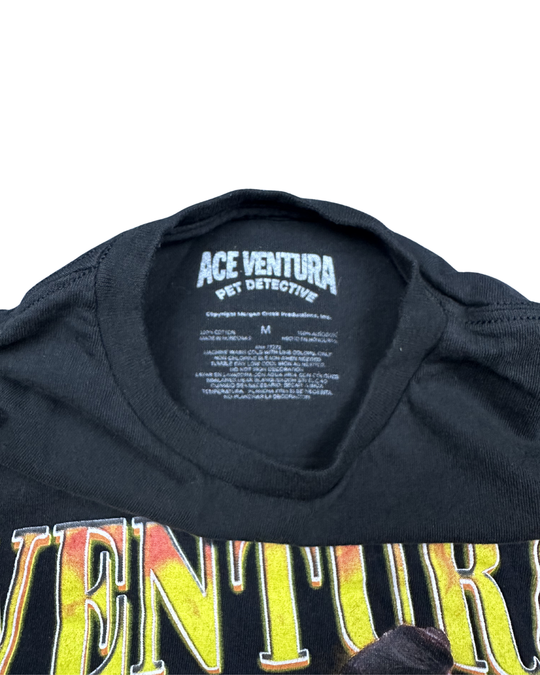Ace Ventura Pet Detective Graphic T-Shirt (Medium) - Tag