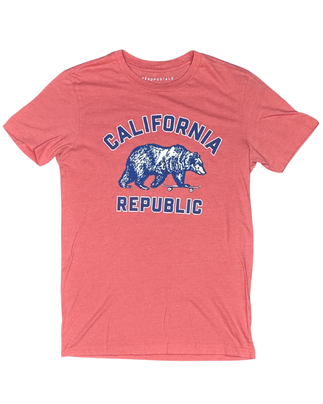 Aeropostale California Republic Bear Graphic T-Shirt (Medium)