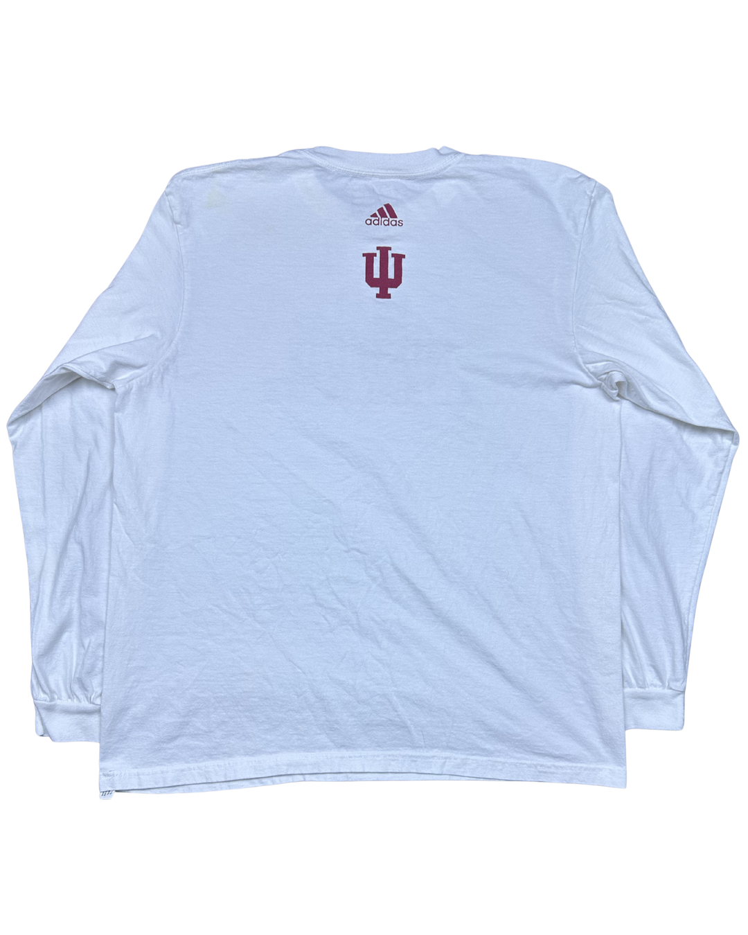 Adidas New Era Pinstripe Bowl NYC 2015 Indiana University Long Sleeve T-Shirt (XL)