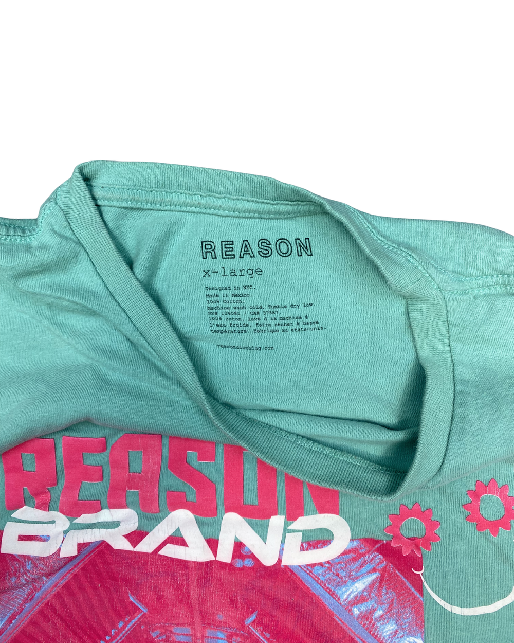 Reason Brand Space Mission Graphic T-Shirt (XL)