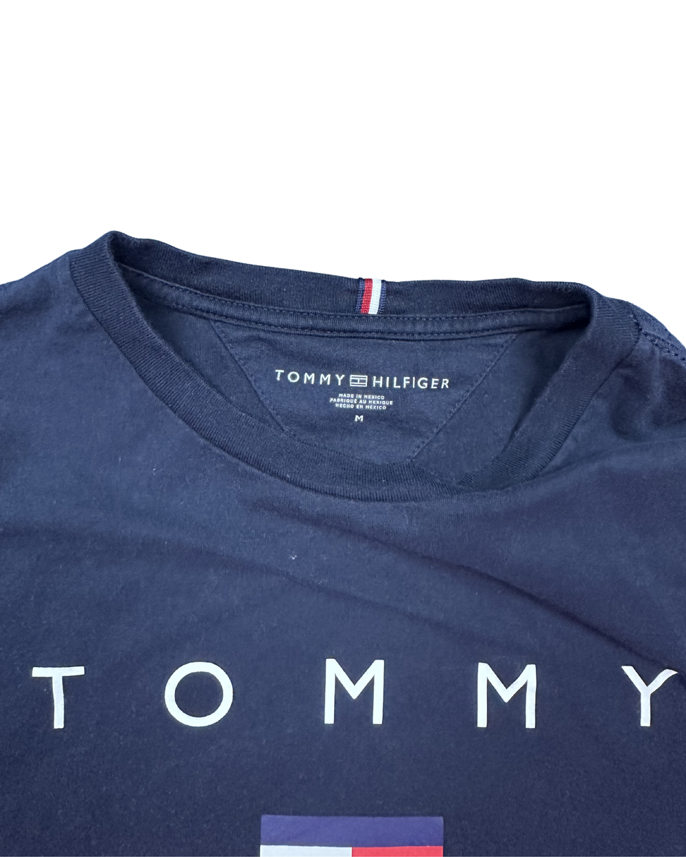 Tommy Hilfiger Flag Logo T-Shirt (Medium)