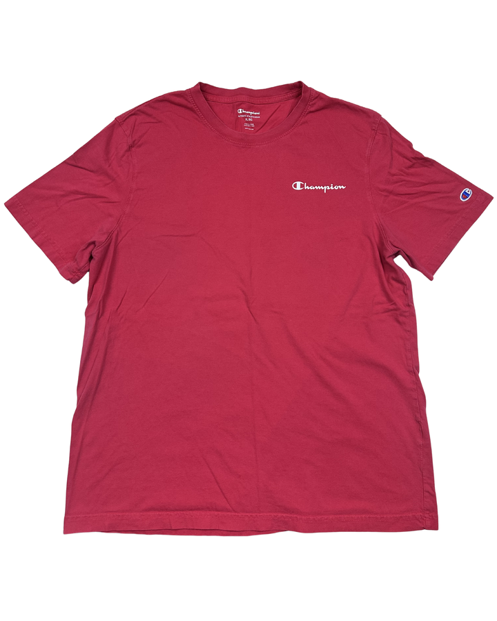 Champion Script Logo T-Shirt Berry (xl)