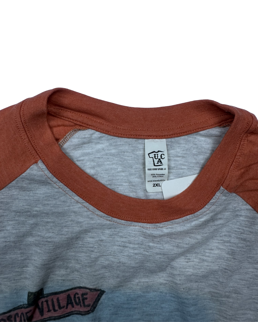 Roscoe Village Apple Butter Festival Raglan T-Shirt (2XL)