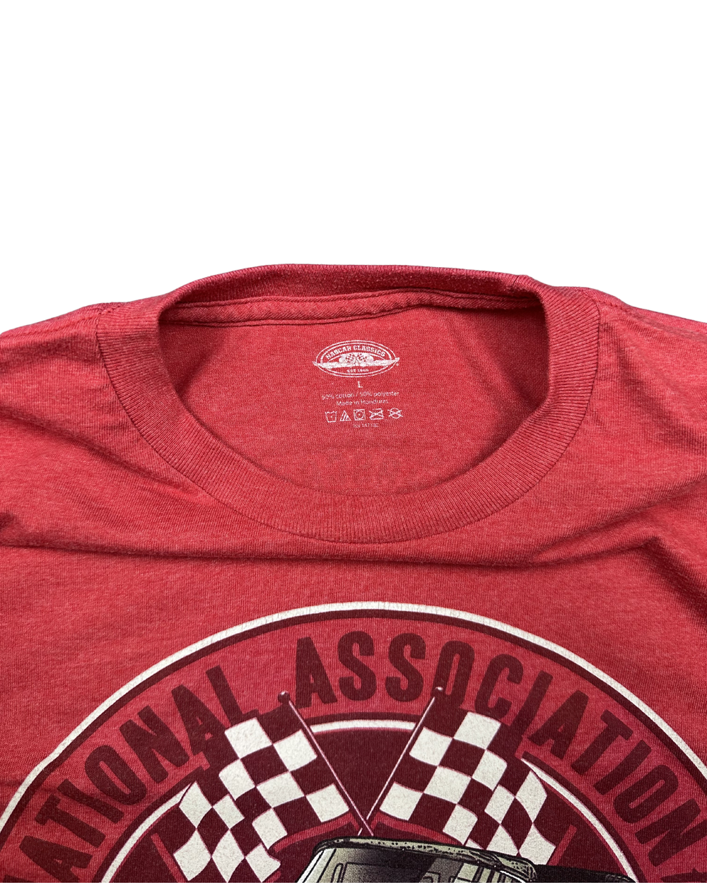 NASCAR Stock Car Auto Racing Graphic T-Shirt (Large)