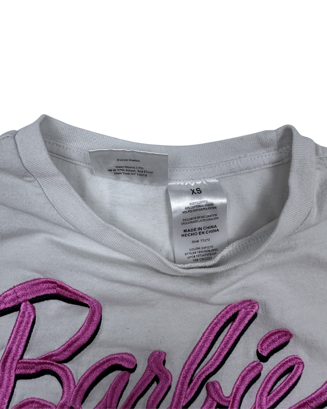 Barbie Convertible Car Pink Ombre T-Shirt (XS)