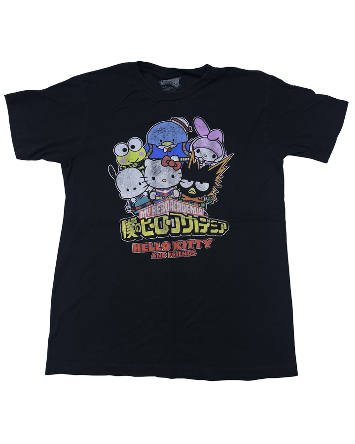 My Hero Academia x Hello Kitty and Friends Graphic T-Shirt (Small)