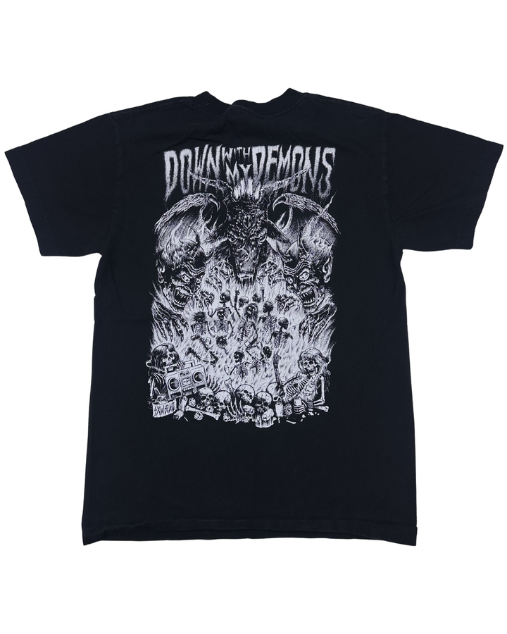 Lurking Class by Sketchy Tank Down With My Demons Graphic T-Shirt (small)