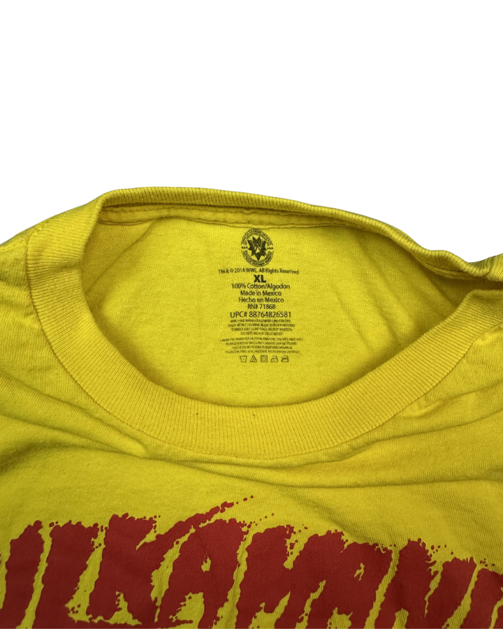WWE Hulkamania Hulk Hogan Graphic T-Shirt (XL)