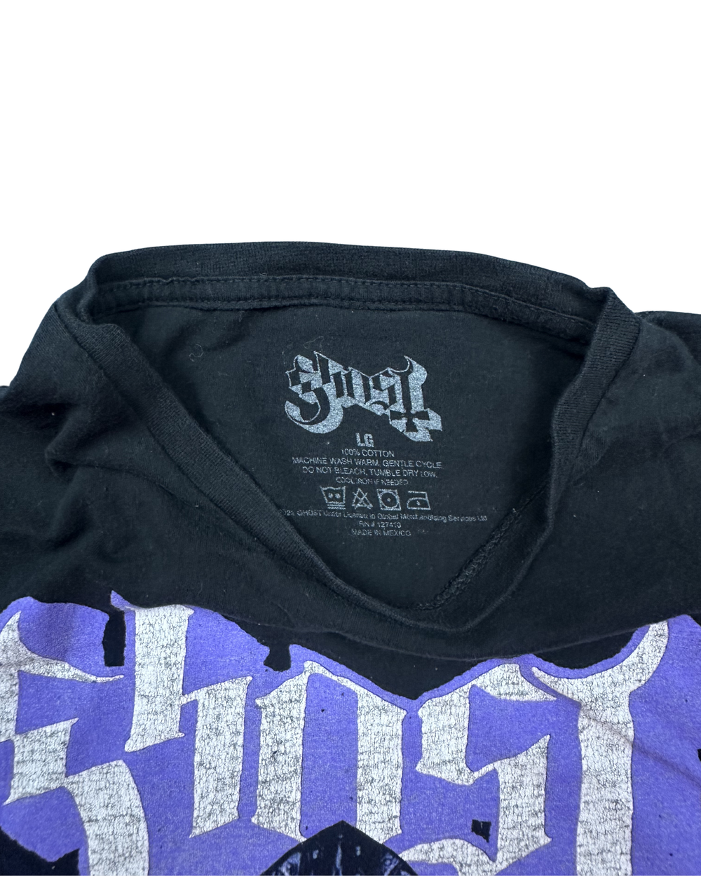 Ghost IV Papa Emeritus Band Graphic T-Shirt (Large)