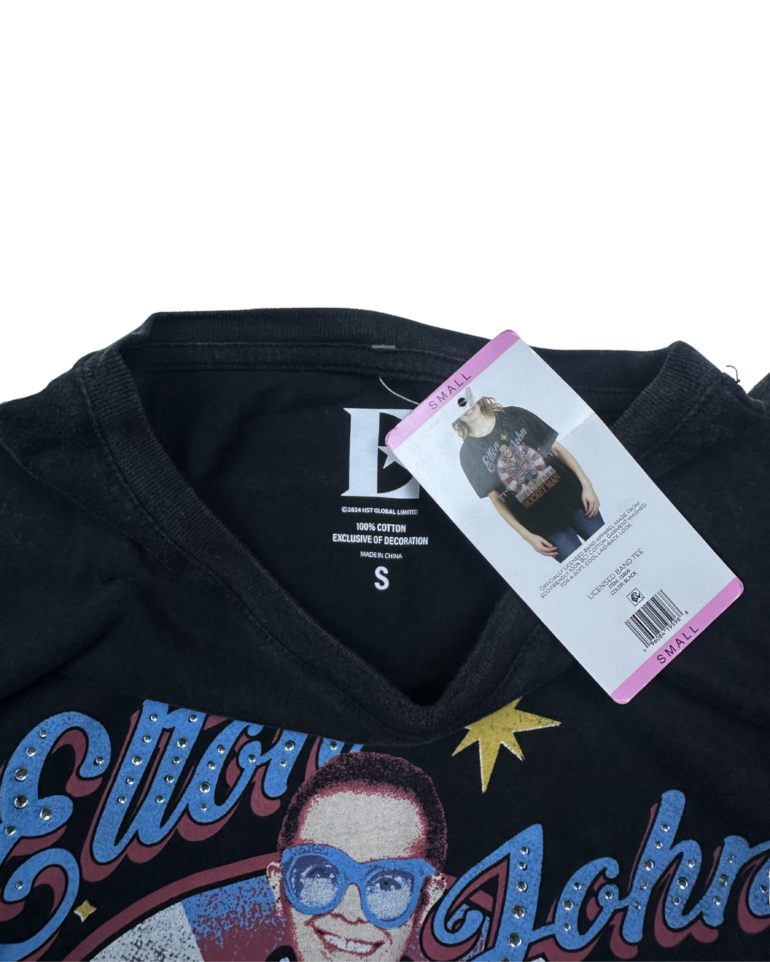 Elton John Rocket Man Graphic T-Shirt (Small)