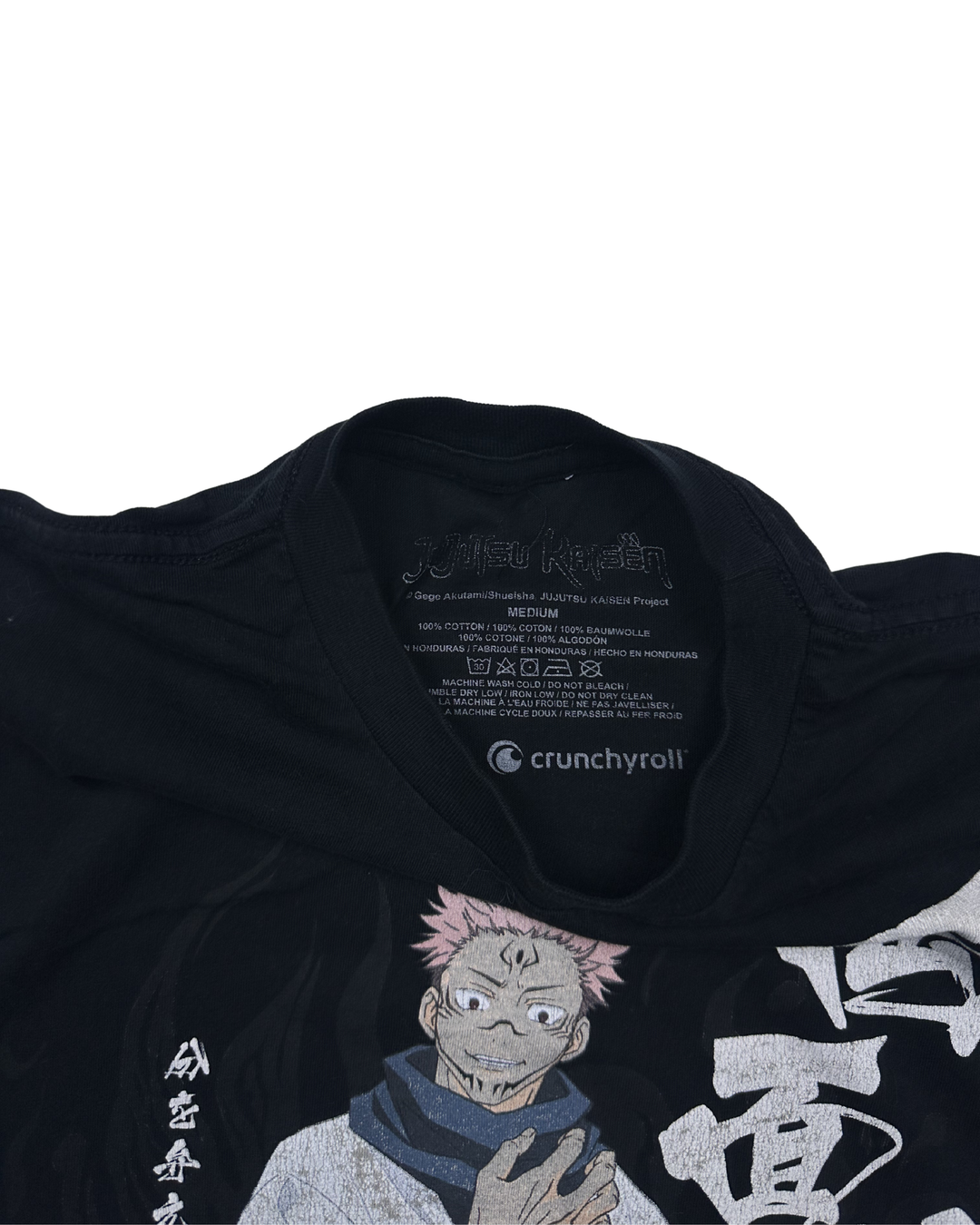 Jujutsu Kaisen Ryomen Sukuna Crunchyroll Graphic T-Shirt (medium)