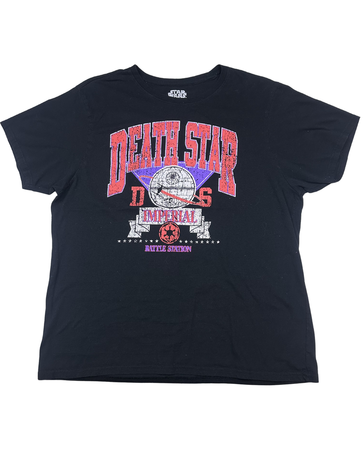 Star Wars Death Star Imperial Battle Station Graphic T-Shirt (X-Large)