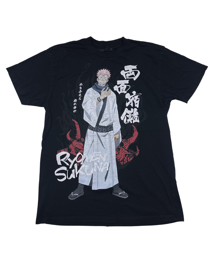 Jujutsu Kaisen Ryomen Sukuna Crunchyroll Graphic T-Shirt (medium)