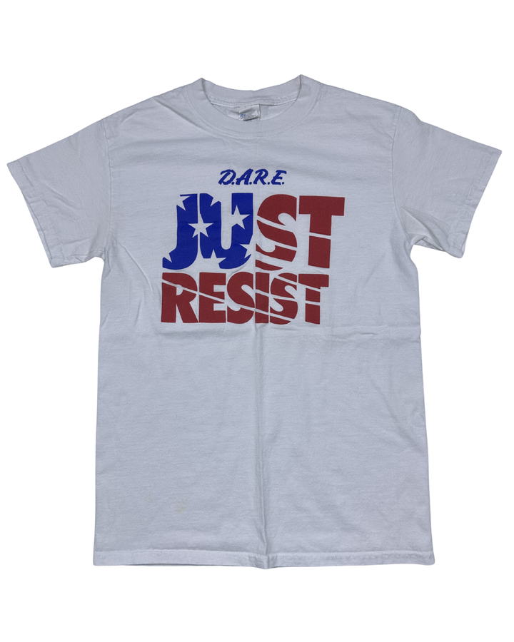 D.A.R.E. Just Resist Graphic T-Shirt (small)