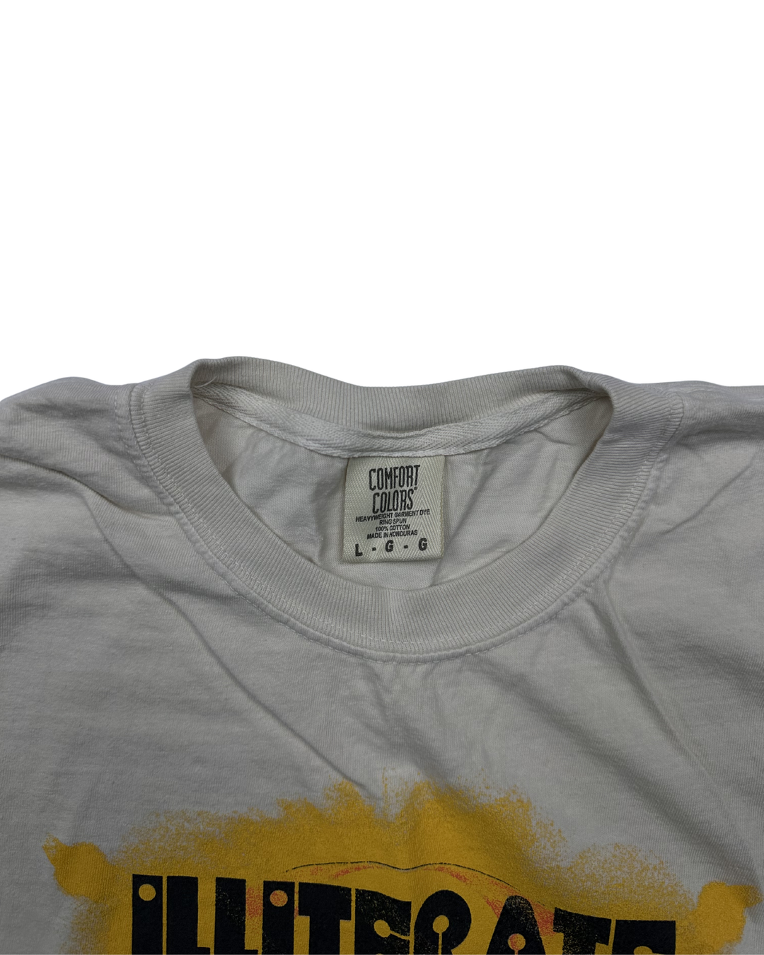 Illiterate Light Band T-Shirt (Large)