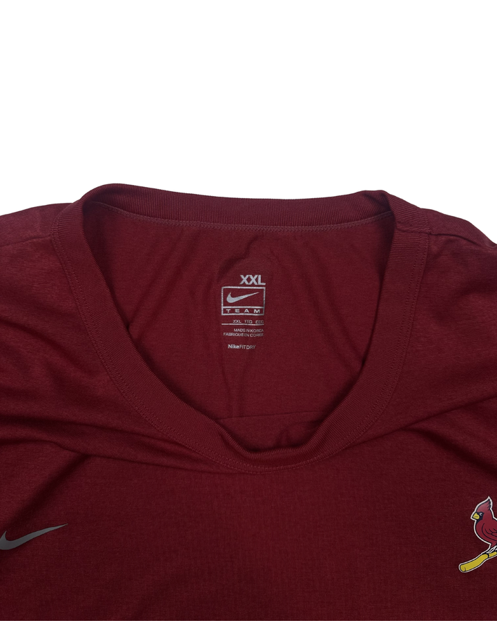 St. Louis Cardinals Nike Dri-FIT Long Sleeve T-Shirt (2XL)