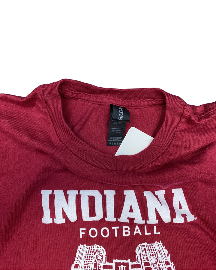 Indiana Hoosiers Football 2025 Home Schedule T-Shirt (Large)